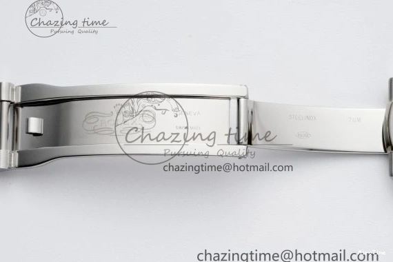 MiroTime 0423 Modern DateJust 41 SS Polished Bezel KING 1:1 Best Edition 904L Steel Blue Roman Dial on Oyster Bracelet VR 2212